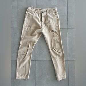 Men's Dolce & Gabbana tan jeans